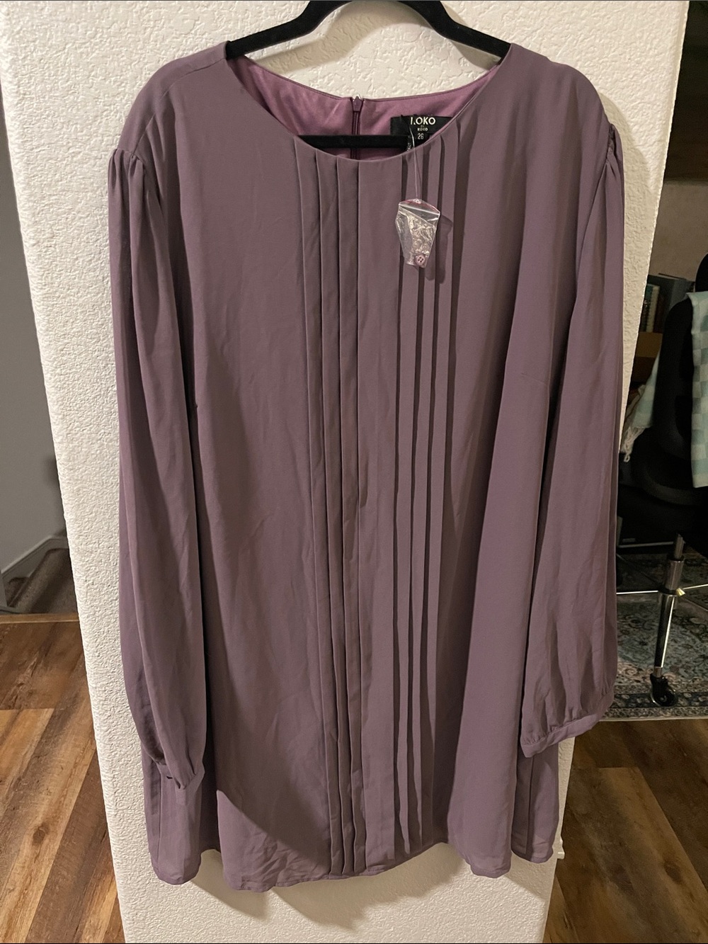 Koko by Koko Mauve/Purple Midi Dress Sz 26